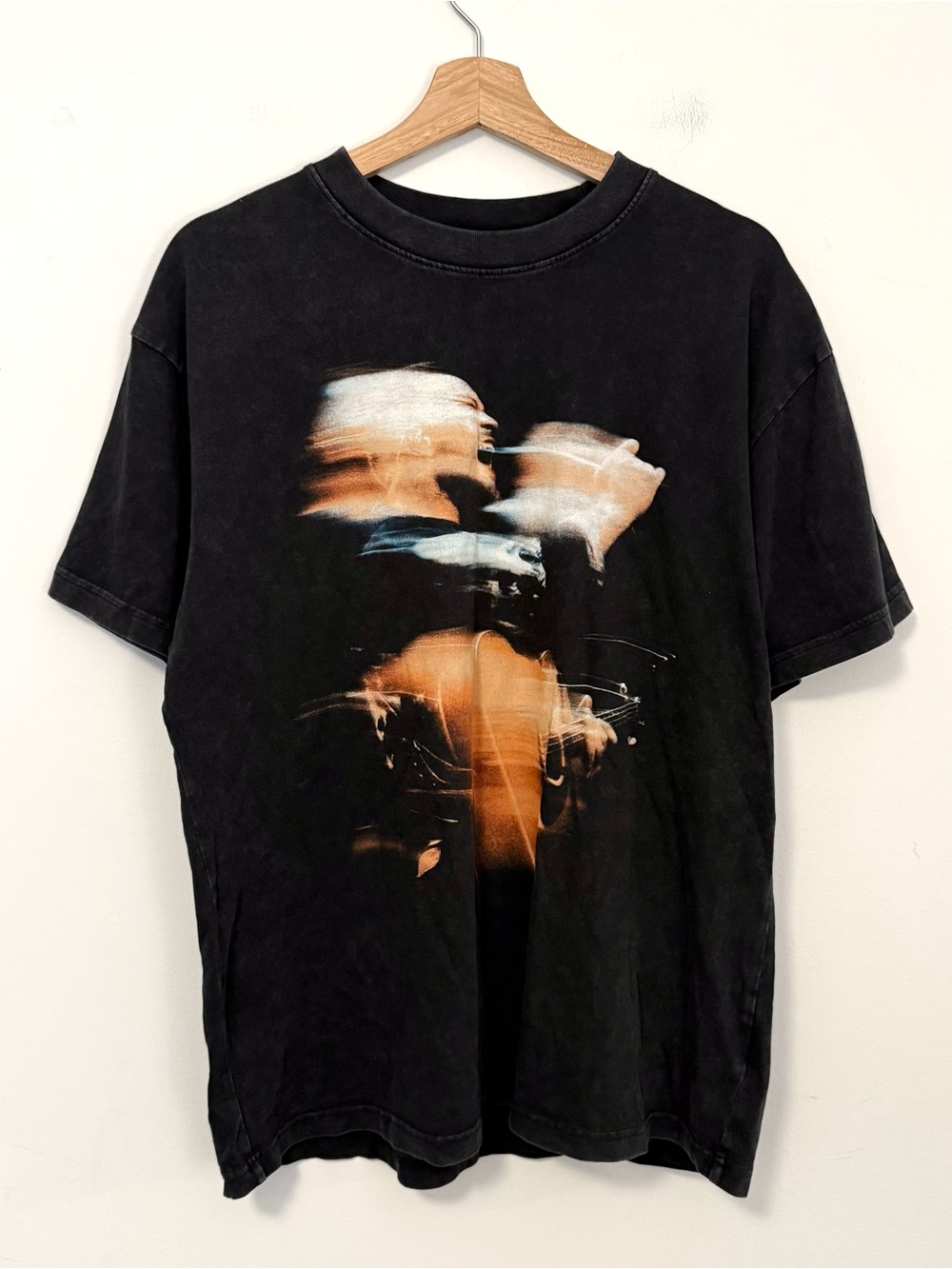 Zach Bryan Blur Quittin Time 2024 Tour Dates Graphic Tee
